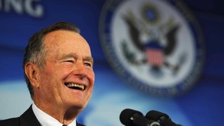 Duka Para Pesohor Atas Meninggalnya George HW Bush