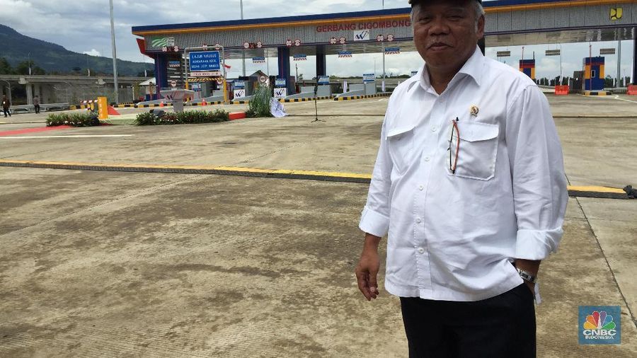 Peresmian Tol Bogor-Ciawi-Sukabumi (Bocimi) Seksi 1 (CNBC Indonesia/Anastasia Arvirianty)