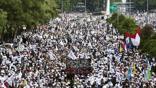Anies Pamer Rumah DP Nol dan Setop Reklamasi di Reuni 212