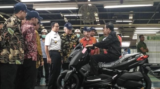 Jokowi Dukung Produsen Motor yang Orientasinya Ekspor