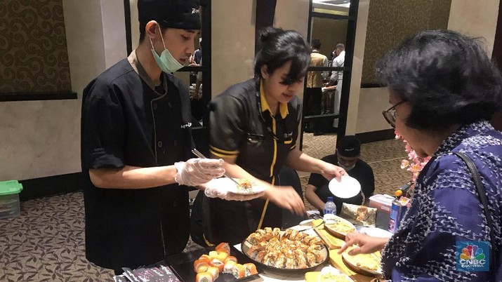Festival kuliner Good Food Festival 2018. (CNBC Indonesia/Lynda Hasibuan) festival kuliner Good Food Festival 2018. (CNBC Indonesia/Lynda Hasibuan)
