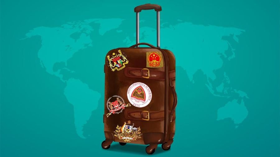 Kunjungan Wisman ke Indonesia menurut Kebangsaan