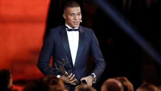 Raih Trophee Kopa, Kylian Mbappe Pemain Muda Terbaik