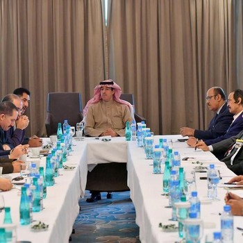 Saat Menteri Saudi Temui Pemimpin Redaksi Media Aljazair