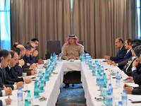 Saat Menteri Saudi Temui Pemimpin Redaksi Media Aljazair