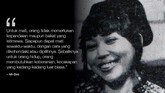 Terlahir dengan nama Nurhayati Srihardini Siti Nukatin, Nh Dini mulai terbiasa menulis sejak duduk di bangku sekolah.