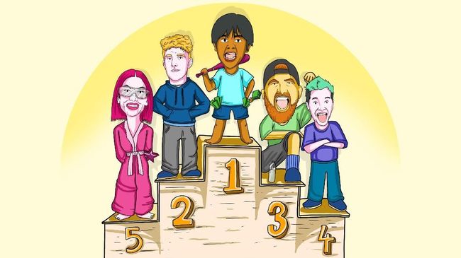 Inilah 5 R Berpenghasilan Tertinggi Di Dunia