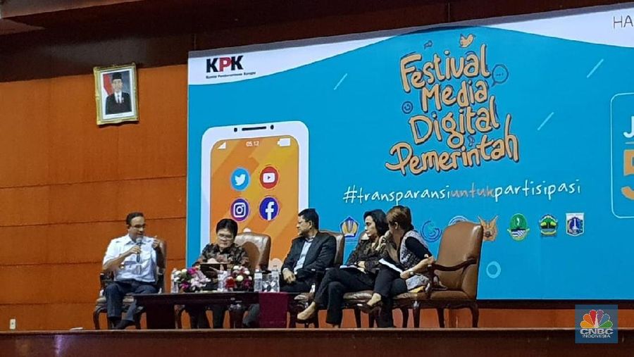 Menteri Keuangan Sri Mulyani Indrawati memamerkan kemajuan Kementerian Keuangan dalam sosialiasi anggaran negara melalui berbagai platform media sosial.