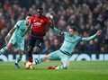 Manchester United vs Arsenal Imbang di Babak Pertama