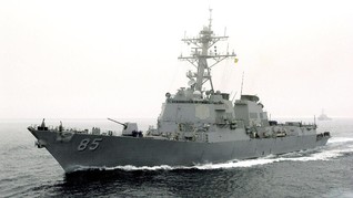 Kapal Perang AS Berlayar di LCS saat Negosiasi Perang Dagang