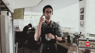 VIDEO: Mimpi Besar Erwin, Barista Tuli Pertama di Jakarta