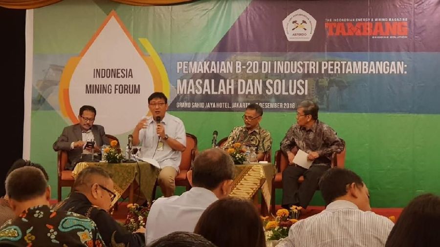 Industri alat pertambangan masih sulit gunakan B20 karena ada beberapa kendala