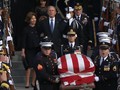 VIDEO: Jelang Pemakaman, Jasad George HW Bush Dibawa ke Texas