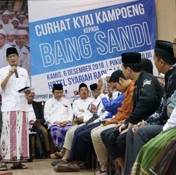 Dapat Curhatan Guru Ngaji, Sandi Uno: OK OCE Jadi Solusi