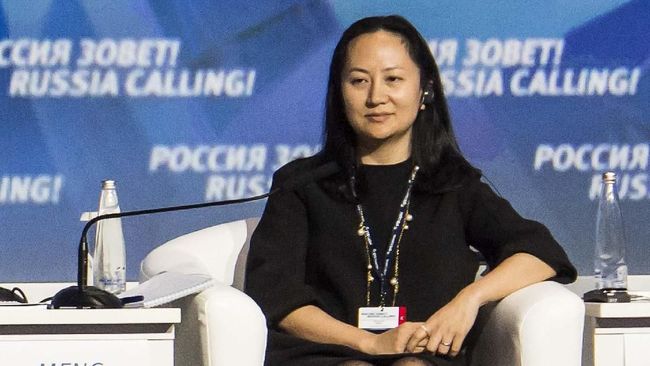 AS Berencana Ekstradisi Bos Huawei dari Kanada