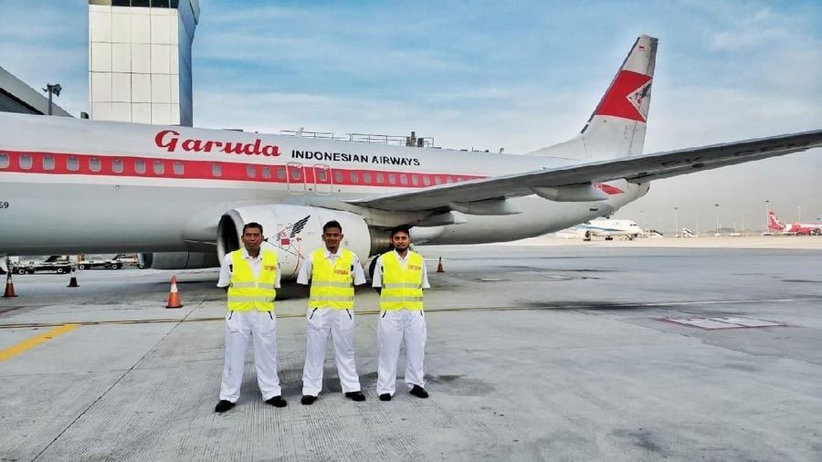 Penerbangan pesawat vintage garuda Indonesia