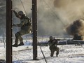 FOTO: Pemanasan Militer Ukraina Sebelum Menghadapi Rusia