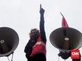 Mahasiswa-Buruh Surabaya Demo Tolak Omnibus 11 Maret