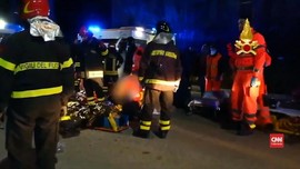 VIDEO: Enam Orang Tewas Terimpit di Kelab Malam Italia