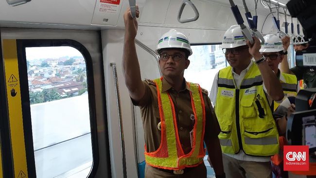 Biro Ekonomi DKI Harap Tarif MRT Diumumkan Anies Pekan Depan