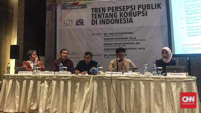 Survei LSI-ICW: Potensi Pungli Paling Tinggi di Kepolisian