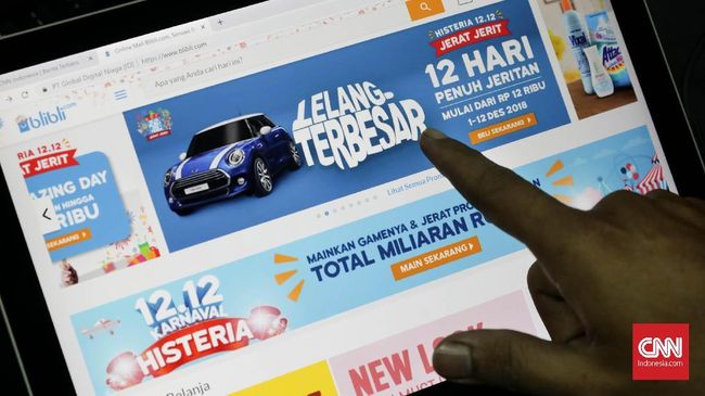 Harbolnas dan 'Delivery' Makanan Dongkrak Konsumsi Masyarakat