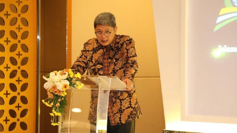 Deputi Gubernur BI, Erwin Rijanto dalam kesempatan seminar “Kontribusi Pembiayaan dan Pasar Keuangan Syariah pada Pembangunan Nasional” ISEF 2018. (Ist/Dok BI)