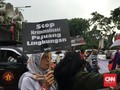 Walhi Demo Jokowi soal Kriminalisasi Pejuang Lingkungan