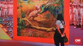 Lukisan karya seniman asal Bandung, Zico Albaiquni, yang lolos untuk dipamerkan dalam APT9. APT9 merupakan pameran karya seni yang diikuti ratusan seniman dari 30 negara Asia Pasifik di QAGOMA, Brisbane, Queensland, sejak 24 November 2018 -28 April 2019.