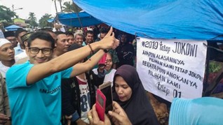 Sandi Lebih Percaya Keluhan Emak-emak Dibanding Data
