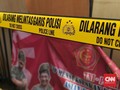 Polsek Ciracas Dipasang Garis Polisi Pascaperusakan