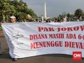 Keluarga Korban Lion Air Gabung Aksi Kamisan di Depan Istana