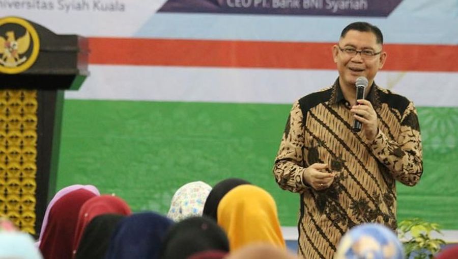 BNI Syariah dalam rangka mendukung literasi dan inklusi keuangan syariah melaksanakan Hasanah Public Lecture dengan tema Hasanah Leadership