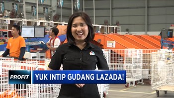Yuk Intip Gudang Lazada