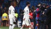 Dikutip dari Opta, kekalahan 0-3 dari CSKA merupakan kekalahan kandang terbesar sepanjang sejarah Real Madrid mengikuti turnamen di Eropa. (REUTERS/Sergio Perez)