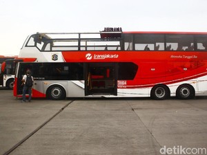 Jam Operasional Bus Tingkat TransJakarta 11-15 April untuk Libur Lebaran