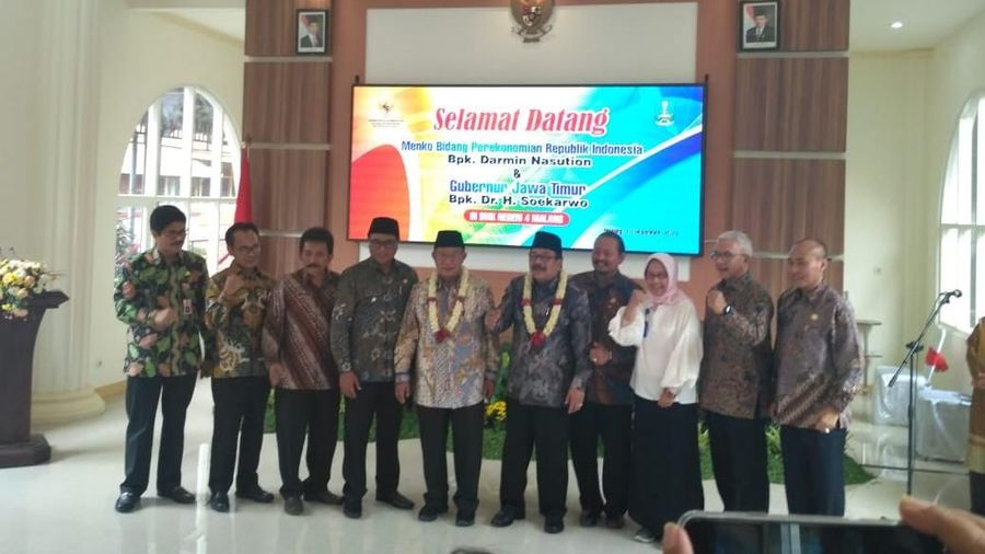 Menko Perekonomian Darmin Nasution menyampaikan konsep pengembangan SDM jelang berakhirnya masa pemerintahan Presiden Joko Widodo (Jokowi).