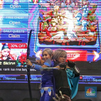 Ramainya Kompetisi Mobile Legend di Sweet 17 Transmedia
