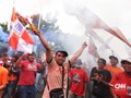 Anies Sambut Pawai Persija di Balai Kota