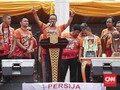 Tuntutan Stadion BMW Menggema di Pawai Juara Persija