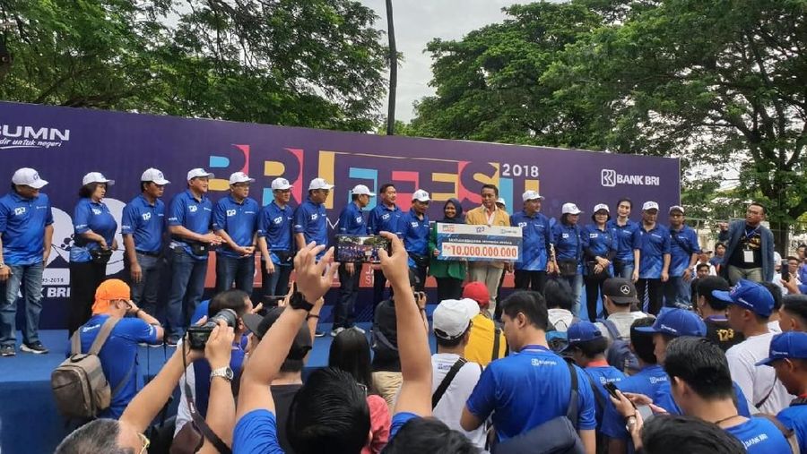 Slank, Judika, dan puluhan artis memeriahkan 6 area panggung di acara BRIFFEST 2018.