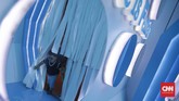 Harga tiket untuk dapat memasuki pameran ini untuk hari Senin hingga Jumat Rp90 ribu per orang, sedangkan untuk hari Sabtu dan Minggu Rp110 ribu per orang. (CNN Indonesia/ Hesti Rika)