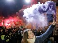 Demonstrasi UU Tenaga Kerja di Budapest Berujung Ricuh