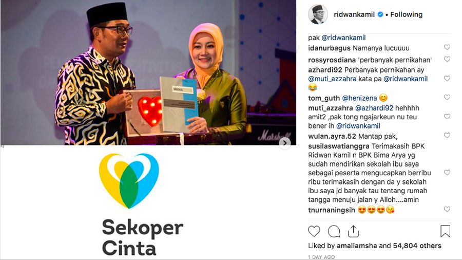 Ini program andalan Ridwan Kamil untuk berantas KDRT dan perceraian