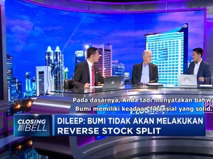Bumi Bicara Reverse Stock dan Utang