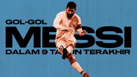 Gol Fantastis Messi dalam 9 Tahun Terakhir