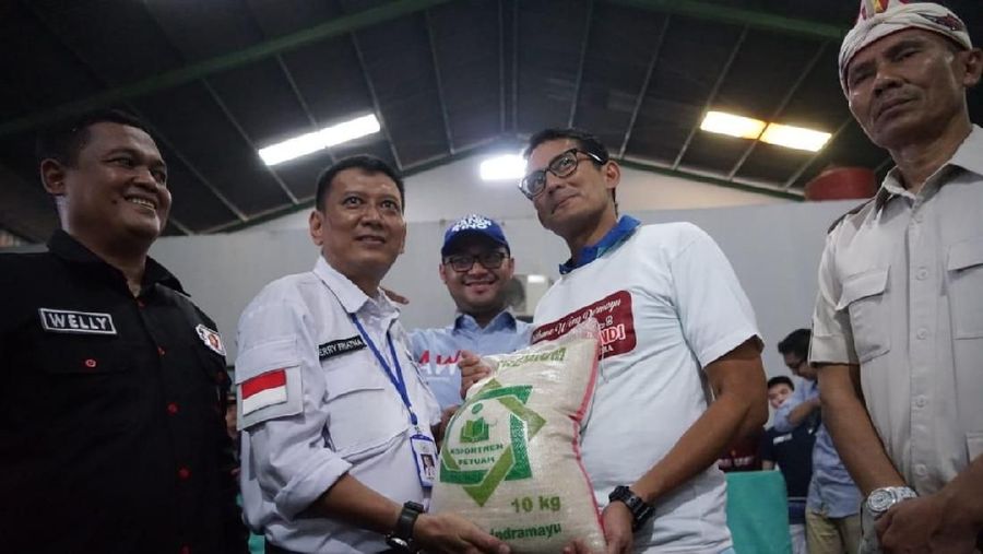 Khusus untuk swasembadan pangan, Prabowo-Sandi akan mengambil kebijakan setop impor saat petani panen.