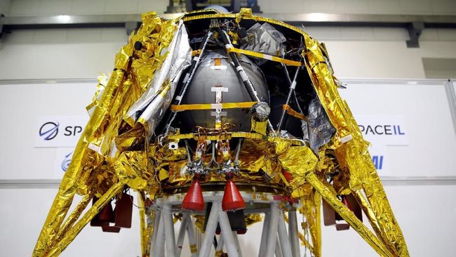 Robot Penjelajah Bulan Milik Israel Alami Masalah Teknis