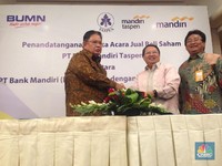 Injeksi Modal, Kepemilikan Mandiri di Bank Mantap Turun