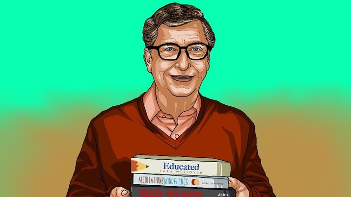 Buku Pilihan Bill Gates untuk Isi Libur Akhir Tahun 2018 Buku Pilihan Bill Gates untuk Isi Libur Akhir Tahun 2018